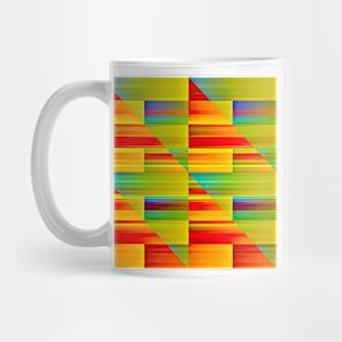 Triangles on Rectangles Mug